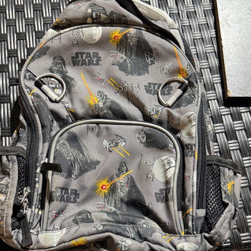 Star Wars Black and Gray Mini Backpack